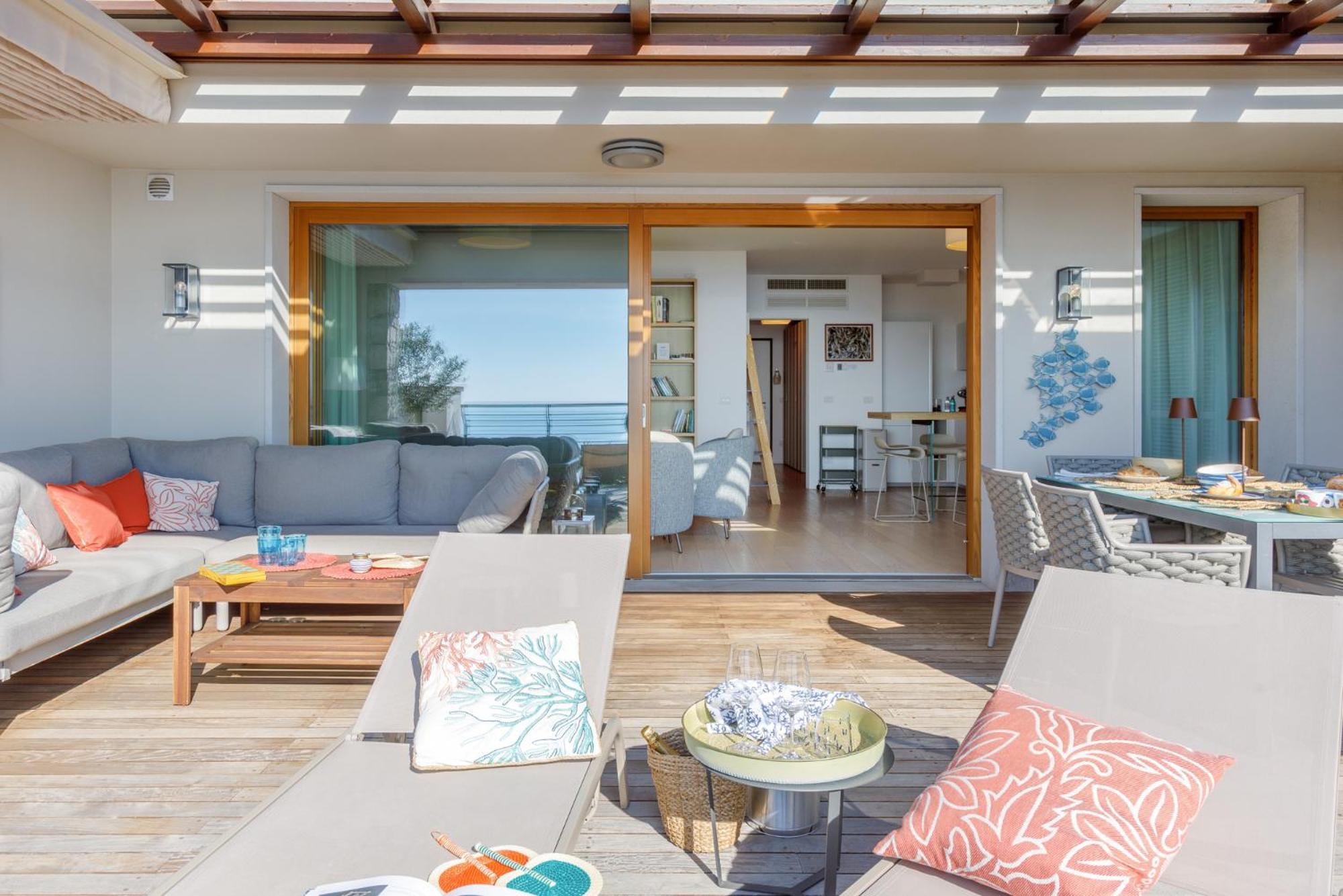 Portopiccolo Apartments Telgatino Nel Golfo - With Beach Included Sistiana Esterno foto